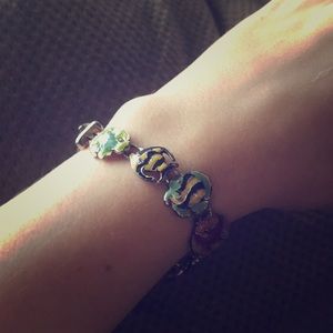 Metal Colorful Fish Bracelet